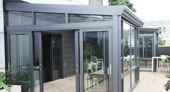 Aluminum alloy doors and windows